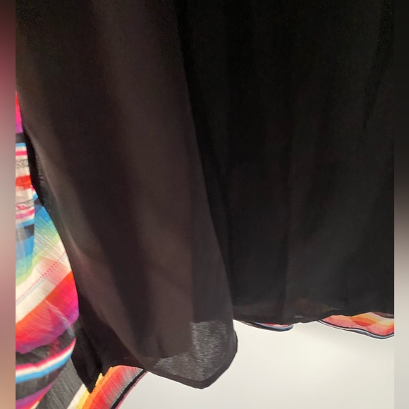 Lauren Ralph Lauren Striped Crinkle Georgette Skirt SZ 2P NEW - Picture 10 of 12